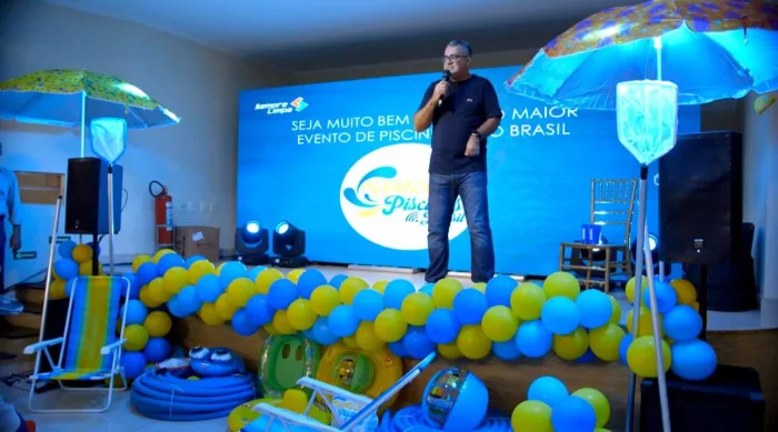 Abertura do evento Conect Piscinas Brasil